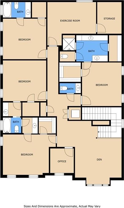 108 Dorrington Blvd, Metairie, LA 70005 - view of property floor plan