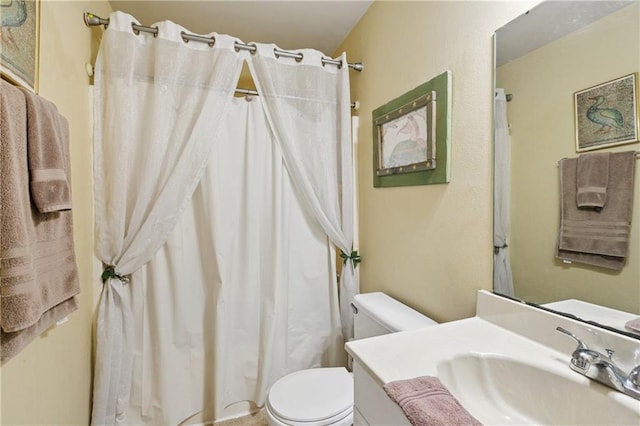 4501 13th St, Marrero, LA 70072 - bathroom featuring vanity and a shower with shower curtain