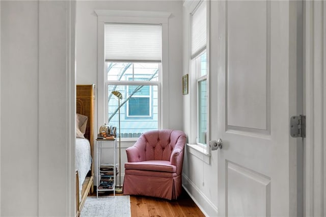 436 S Cortez St, New Orleans, LA 70119 - living area with light wood-type flooring