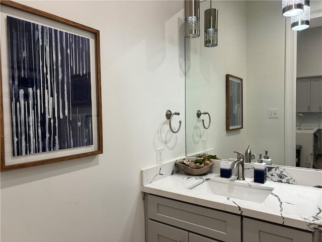 1201 Canal St Unit 216, New Orleans, LA 70112 - bathroom with vanity