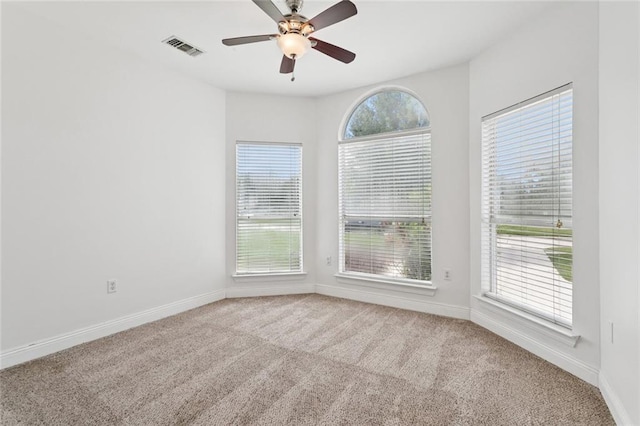314 Spartan Loop, Slidell, LA 70458 - spare room featuring carpet and ceiling fan