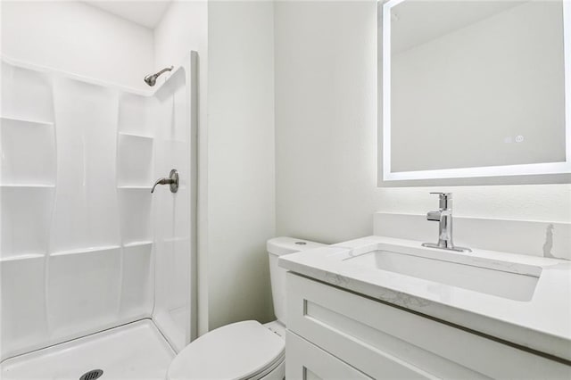 1828 San Francisco Rd, La Place, LA 70068 - bathroom with vanity and a shower