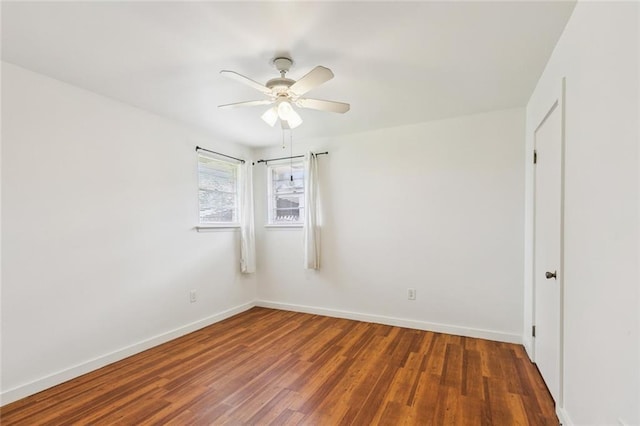6501 Lafreniere St, Metairie, LA 70003 - unfurnished room featuring wood finished floors and a ceiling fan