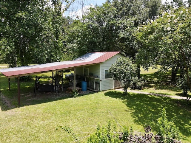 19632 Carol Morgan Rd, Franklinton, LA 70438 - view of green lawn