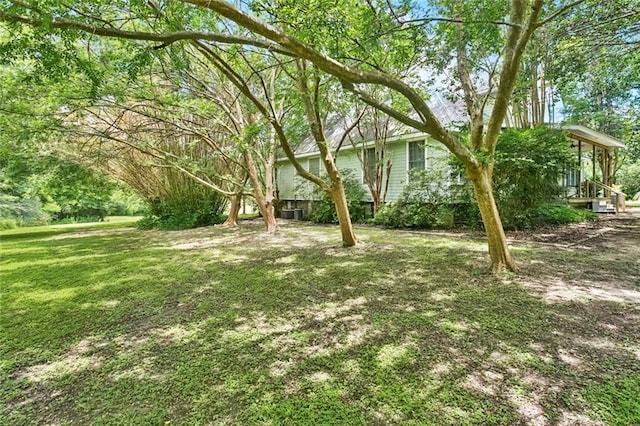 19632 Carol Morgan Rd, Franklinton, LA 70438 - view of grassy yard