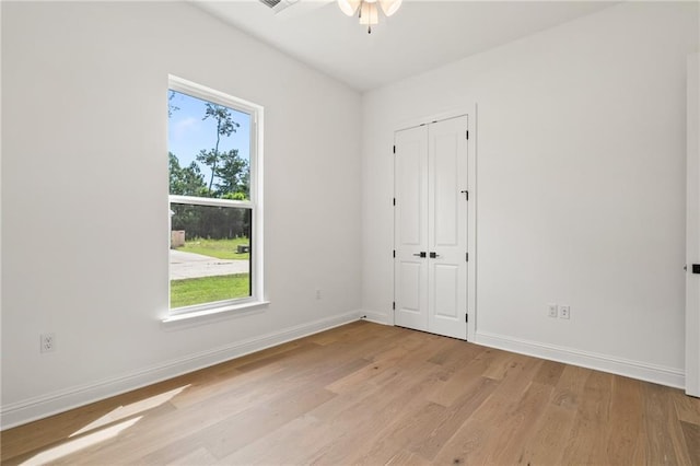 4141 Endor Loop, Mandeville, LA 70448 - unfurnished bedroom with light wood-type flooring and baseboards