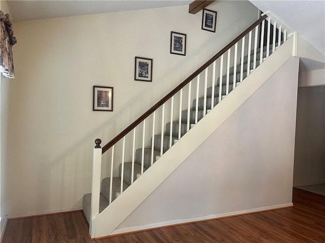 45156 Jenkins Rd 2 Rd, Franklinton, LA 70438 - stairway featuring wood finished floors and baseboards