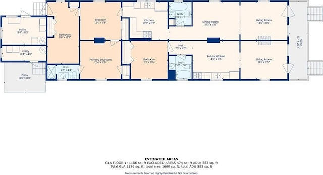 751618 Willow St, New Orleans, LA 70118 - view of property floor plan