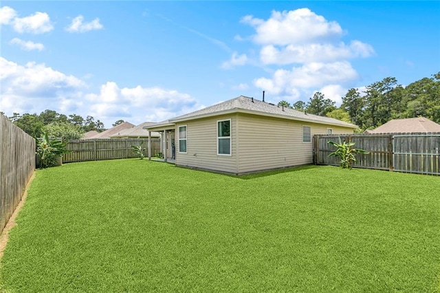 17126 Beacon St, Ponchatoula, LA 70454 - back of property featuring a fenced backyard