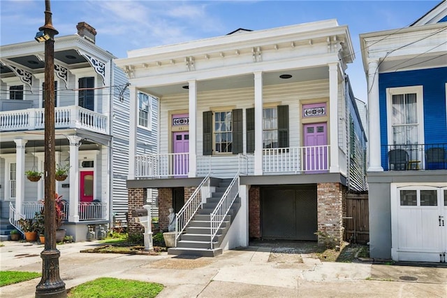 332 Olivier St, New Orleans, LA 70114 - view of front of home with covered porch