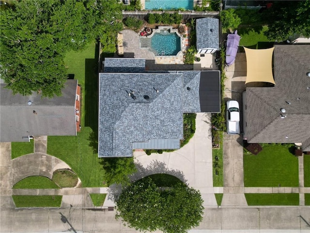 242 Douglas Dr, New Orleans, LA 70123 - aerial view of a pool area