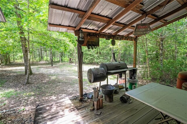 81011 Bob Baxter Rd, Bush, LA 70431 - deck with area for grilling