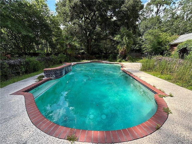 72075 Gum St, Abita Springs, LA 70420 - swimming pool featuring view of wooded area