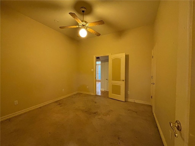 72075 Gum St, Abita Springs, LA 70420 - unfurnished room with baseboards and a ceiling fan