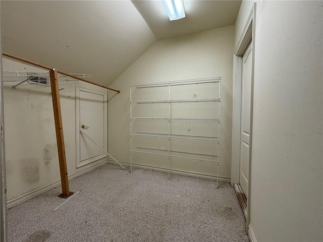 72075 Gum St, Abita Springs, LA 70420 - spacious closet with lofted ceiling and carpet