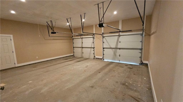181 Latigue Rd, Avondale, LA 70094 - garage with a garage door opener and recessed lighting