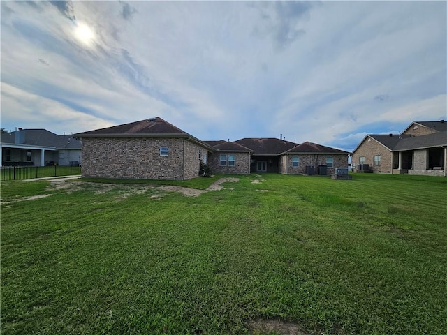 181 Latigue Rd, Avondale, LA 70094 - rear view of house with brick siding