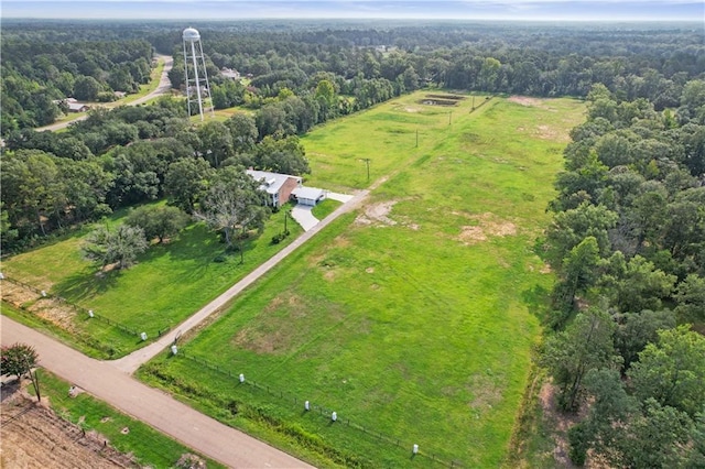 60222 N Bell Rd, Amite, LA 70422 - aerial view of property and surrounding area featuring a forest