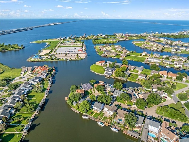 212 Ranger Pl, Slidell, LA 70458 - aerial view of property and surrounding area with a large body of water and nearby suburban area