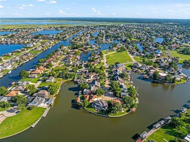 212 Ranger Pl, Slidell, LA 70458 - aerial view of residential area with a large body of water