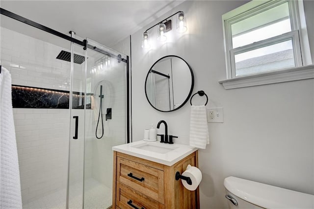 4043 S Inwood Ave, New Orleans, LA 70131 - bathroom featuring a shower stall and vanity