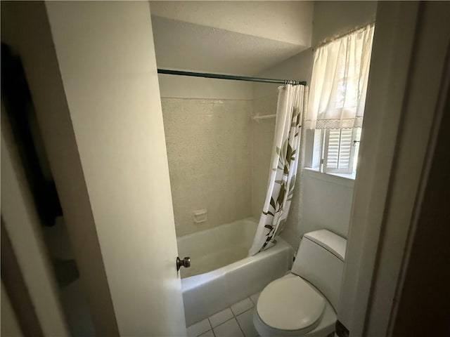 1103 Maine Ave, Slidell, LA 70458 - bathroom with tile patterned floors and shower / tub combo with curtain