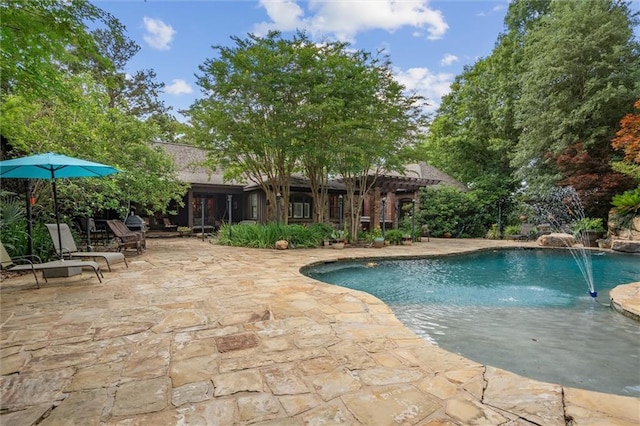 266 Wpa Rd, Ms, MS 39459 - outdoor pool featuring a patio area