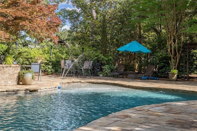 266 Wpa Rd, Ms, MS 39459 - outdoor pool with a patio area