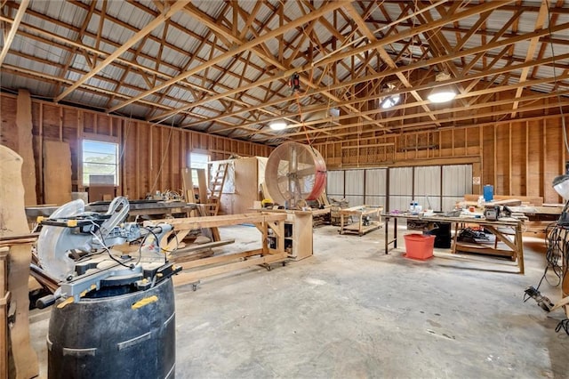 266 Wpa Rd, Ms, MS 39459 - garage featuring a workshop area