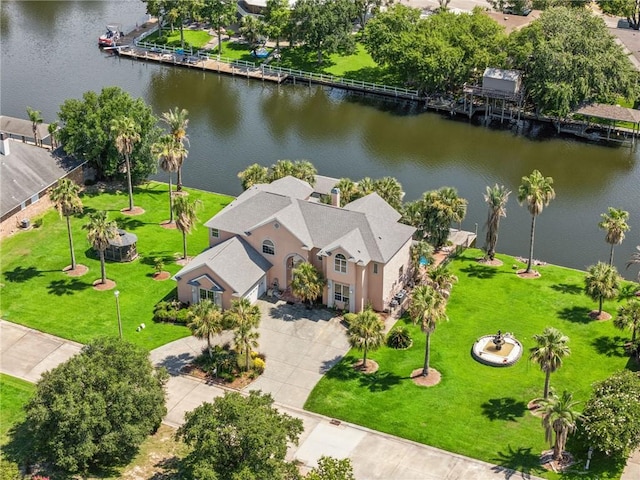 104 Inlet Dr, Slidell, LA 70458 - aerial view of property and surrounding area with a nearby body of water