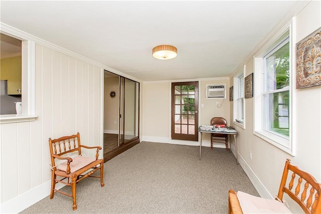 137 Diane Ave, River Ridge, LA 70123 - sunroom / solarium with a wall mounted AC