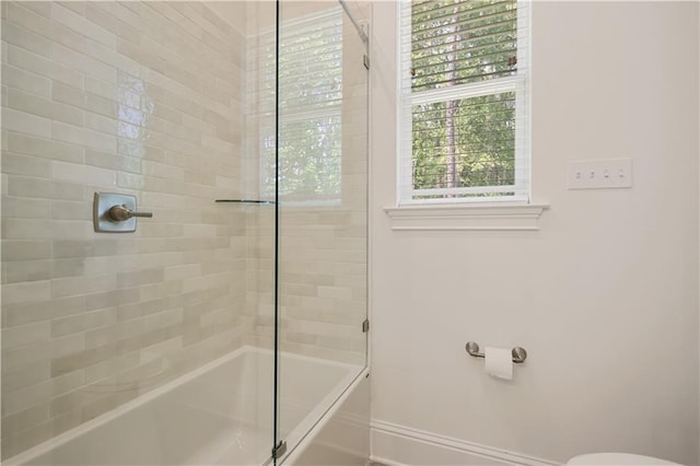 128 Juniper Ct, Mandeville, LA 70471 - full bath with baseboards and shower / washtub combination