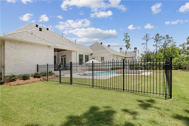 128 Juniper Ct, Mandeville, LA 70471 - view of yard with a patio