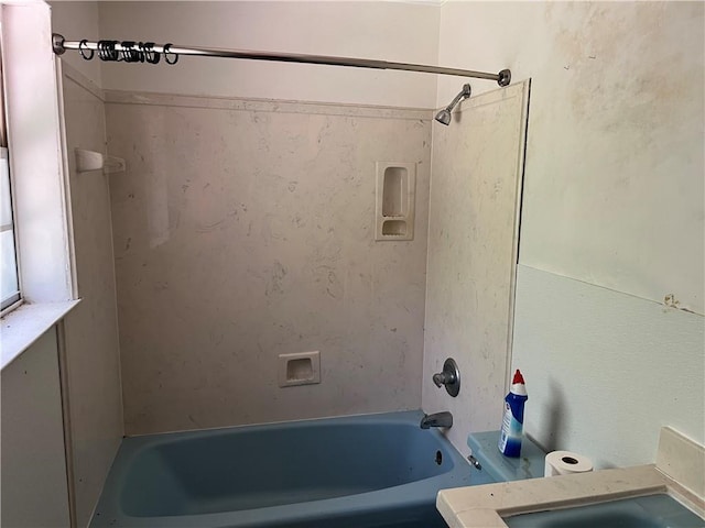 3062 S Palm Dr, Slidell, LA 70458 - bathroom with bathing tub / shower combination and vanity