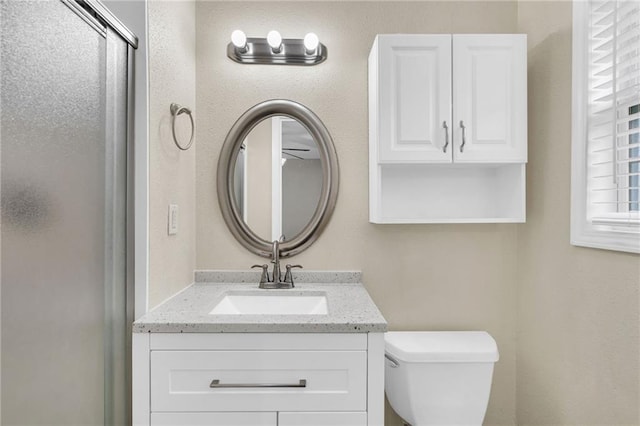 566 Welham Loop, La Place, LA 70068 - full bath with vanity and a shower with shower door