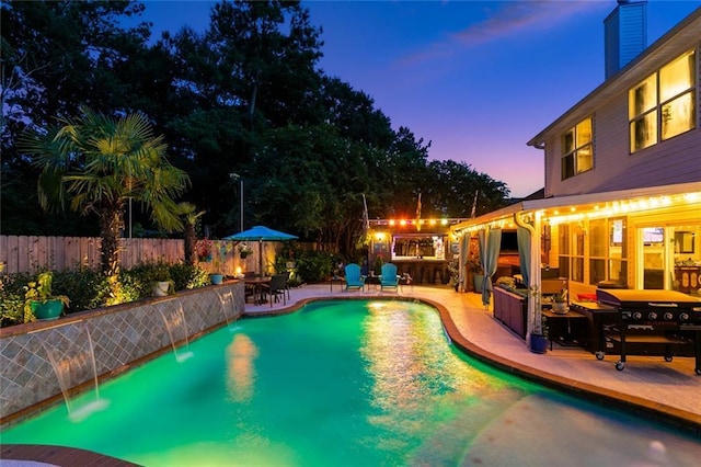 542 Huseman Ln, Covington, LA 70435 - view of pool with a patio