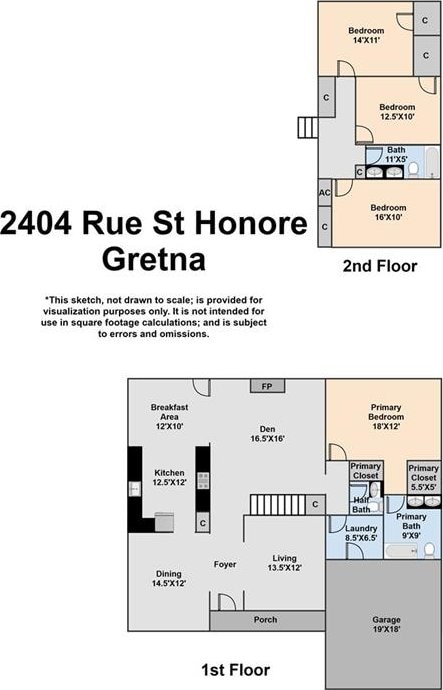 2404 Rue Saint Honore Ave, Gretna, LA 70056 - photo 42