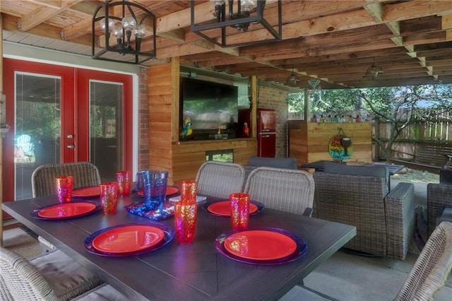 3039 College St, Slidell, LA 70458 - view of patio