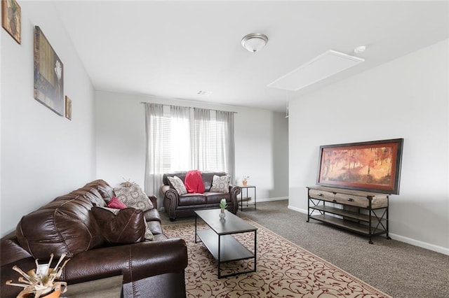 5681 Oakworth St, Slidell, LA 70461 - living room featuring carpet flooring and baseboards