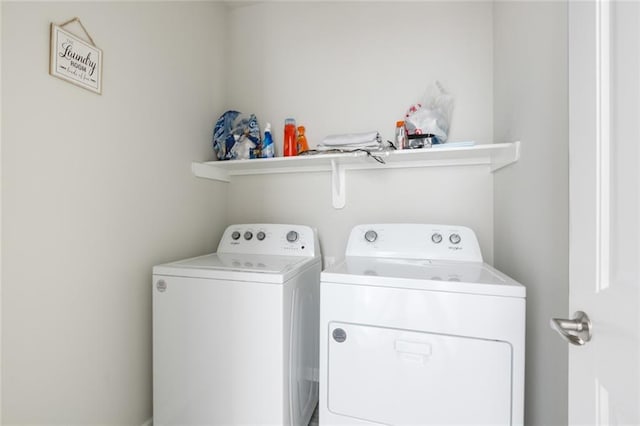 5681 Oakworth St, Slidell, LA 70461 - washroom with washer and dryer