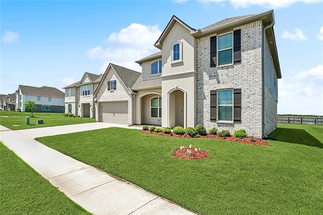 5681 Oakworth St, Slidell, LA 70461 - view of front of home with driveway, brick siding, and a residential view