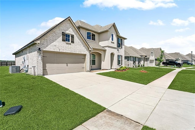 5681 Oakworth St, Slidell, LA 70461 - view of front of property with driveway, a residential view, and stucco siding
