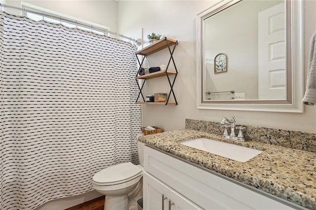 53131 S Bennett Rd, Independence, LA 70443 - bathroom featuring vanity and curtained shower