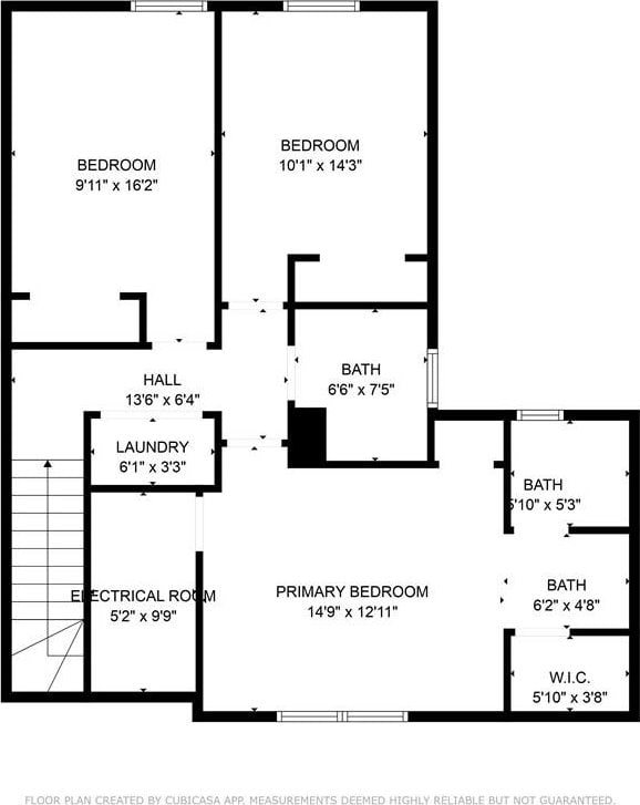 643 Stoney Creek Ave, Baton Rouge, LA 70808 - view of floor plan / room layout
