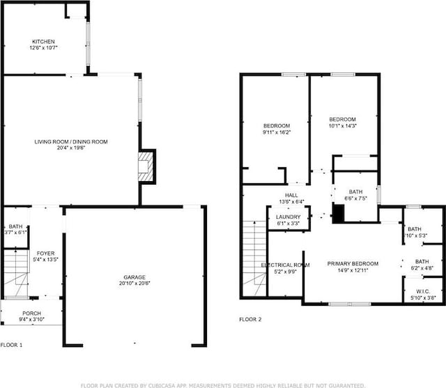 643 Stoney Creek Ave, Baton Rouge, LA 70808 - view of property floor plan