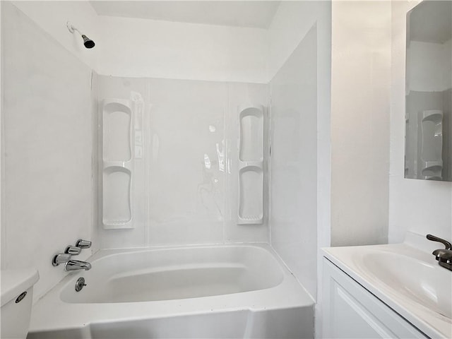 1024 Marshall Dr, Marrero, LA 70072 - bathroom featuring shower / washtub combination and vanity