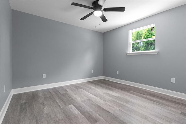 162628 Numa St, New Orleans, LA 70114 - spare room with wood finished floors and ceiling fan