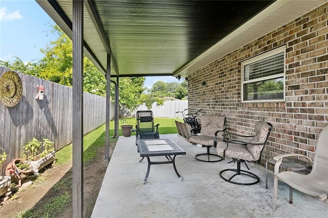 5924 Bellingham Pl, Metairie, LA 70003 - fenced backyard with a patio