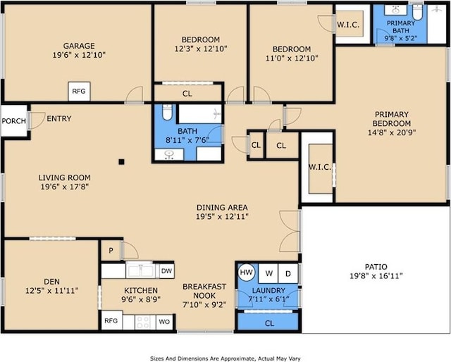 2638 Gallinghouse St, New Orleans, LA 70131 - view of room layout
