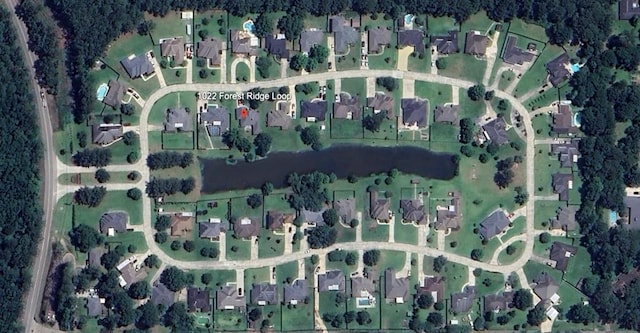 1022 Forest Ridge Loop, Pearl River, LA 70452 - aerial overview of property's location